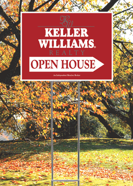 open house KW Sign